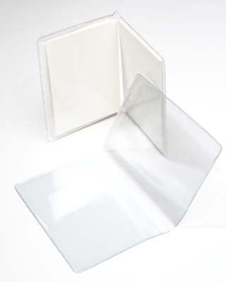 Busta in vinile "stile portafoglio" 13,7x21,3cm (100 pezzi) [VINB4]