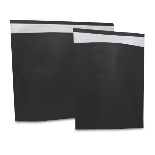 Papier-Versandtaschen 30x36+8cm Schwarz (250 Stück) [FP-VZP007]