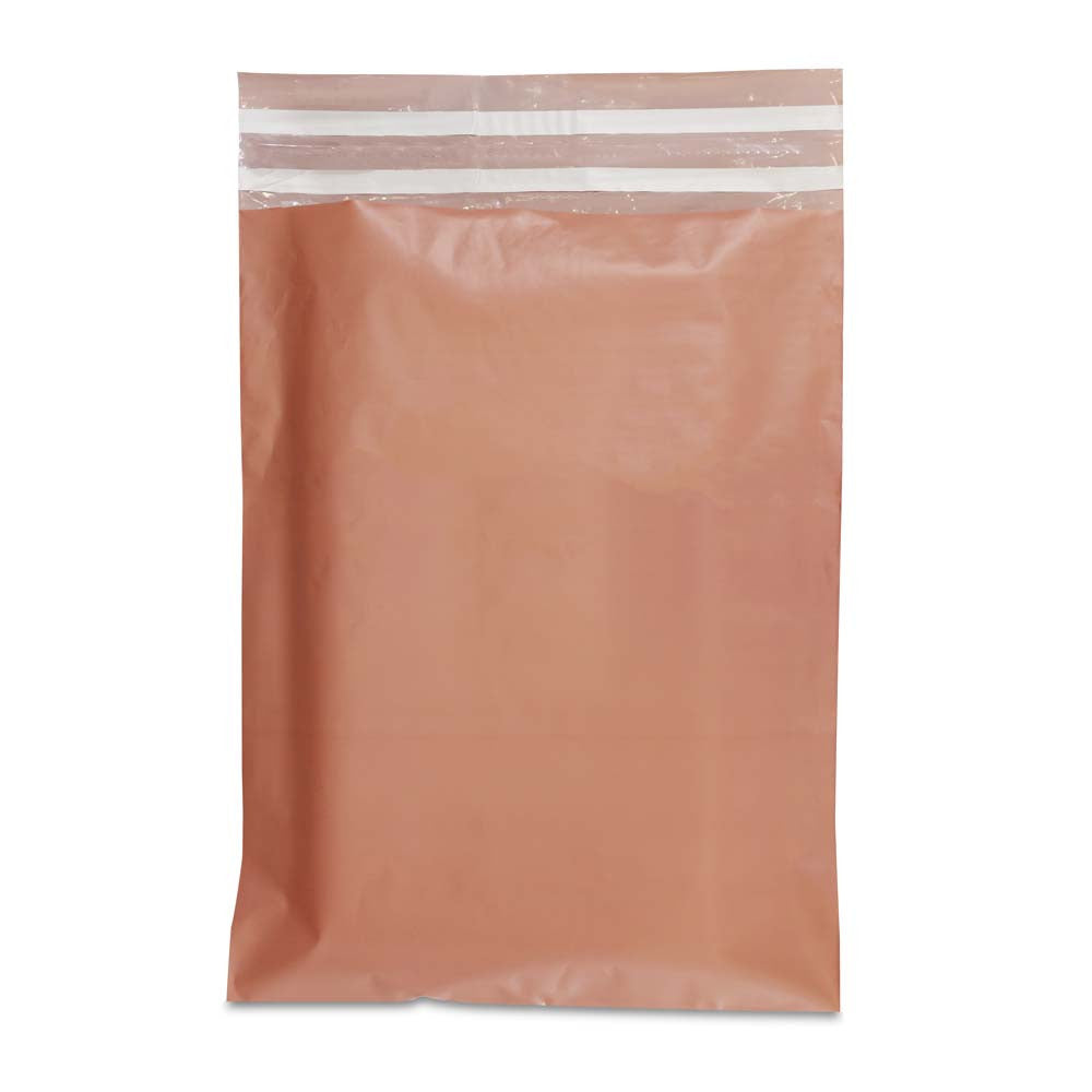 Buste per spedizioni in plastica 35x45+8cm color rosa antico (250 pz) [FP-VZQ056]