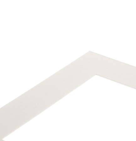 Passe-partout bianco 27x34.6cm Finestra - Dimensioni esterne 40.6x50.8cm (10 pezzi) [MS20090]