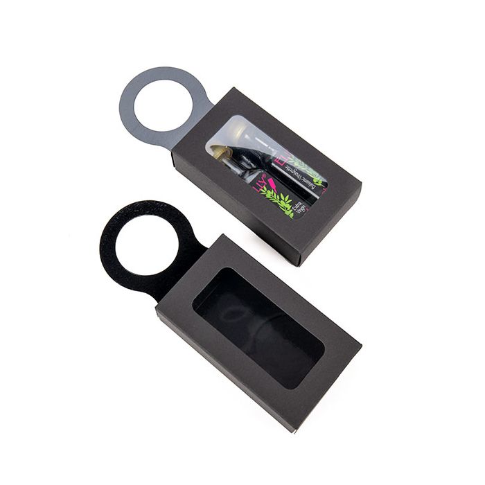 Boîte kraft, Noir 5,5 x 3 x 10 cm (25 pièces) [FS357B]