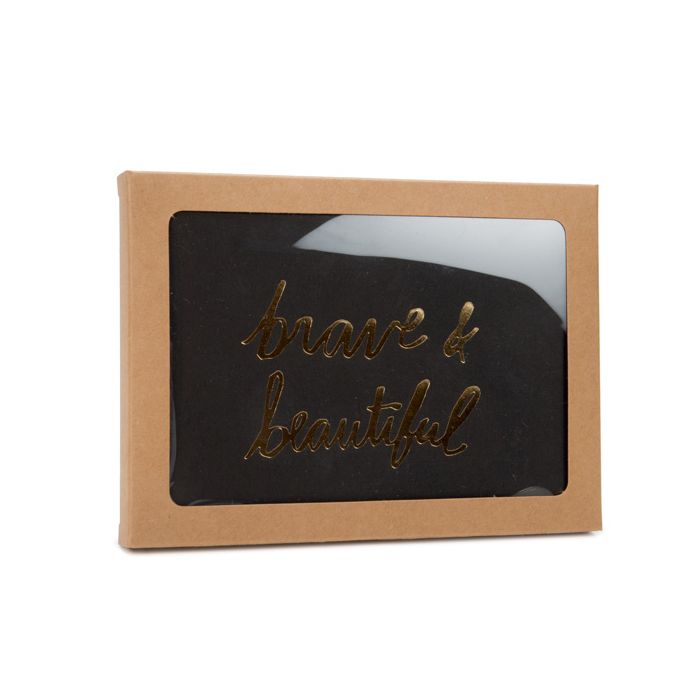 Scatola Kraft con finestra 9.5x1.5x13.2cm (25 pezzi) [WKRG10]