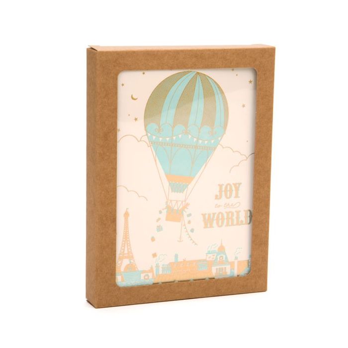 Scatola Kraft con finestra 9.5x2.2x13.2cm (25 pezzi) [WKRG246]