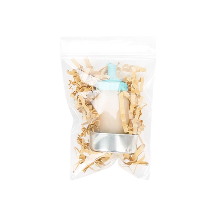 Druckverschlussbeutel 7.5x10cm Kristallklar PP 75 Mikron (100 Stück) [Z3C34]