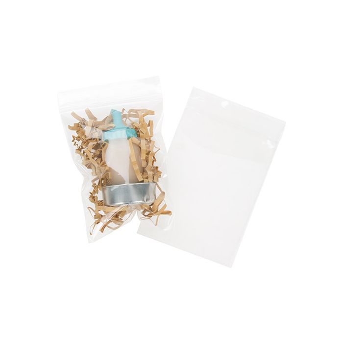 Grip Seal Bags 7.5x10cm Crystal Clear PP 75 micron