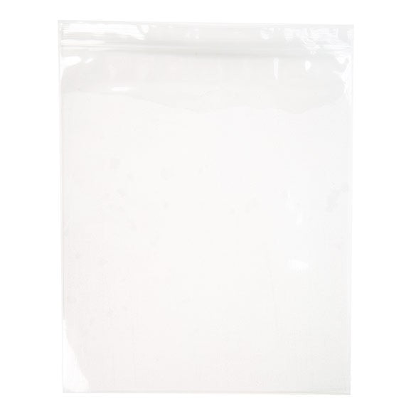 Sacchetto trasparente con chiusura a pressione 25.5x30.5cm PP 100 microns (100 pezzi) [Z4C1012]