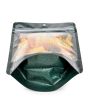 Buste doypack Trasparente/verde glitterato 13x7,9x20,6 cm (100 pezzi) [ZBG3GLGR]