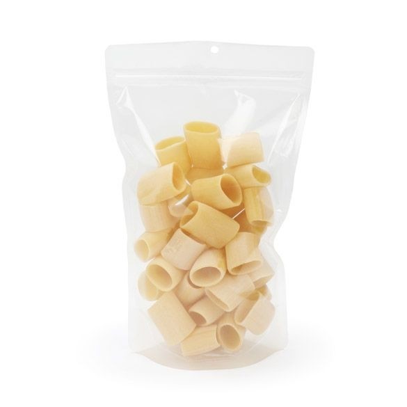 Buste doypack trasparenti 17x9x28.5cm | 340 grammi con foro (100 pezzi) [ZBG4H]