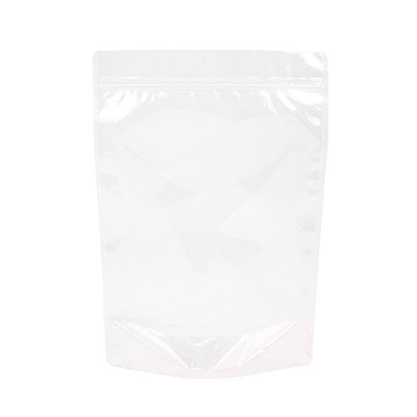 Standbodenbeutel Transparent 21x8.9x29.2cm Laminiert | 510 Gramm (100 Stück) [ZBGCC5]