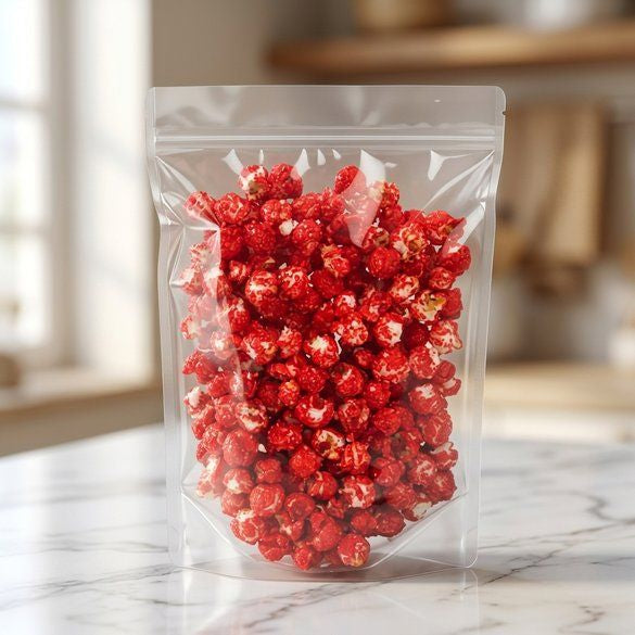 Standbodenbeutel Transparent 21x8.9x29.2cm Laminiert | 510 Gramm (100 Stück) [ZBGCC5]