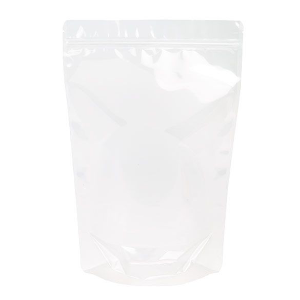Standbodenbeutel Transparent 13x7.9x20.6cm Laminiert | 110 Gramm (100 Stück) [ZBGCC3]