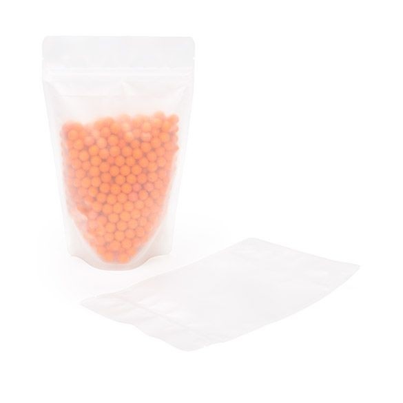 Buste doypack Matt Frosted 14.9x8.9x23.2cm | 312 grammi (100 pezzi) [ZBGF7]