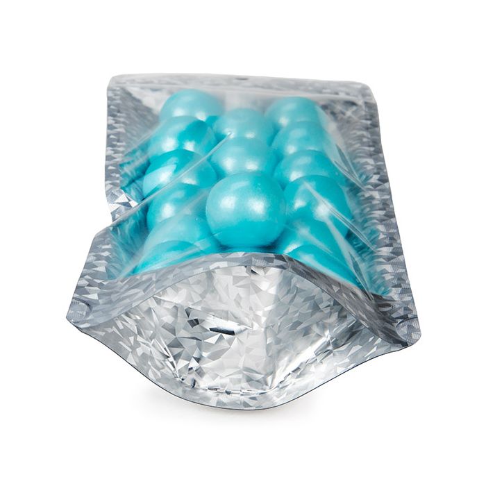 Buste doypack Trasparente/Gelato olografico 10,8x6x23,8 cm con foro di sospensione (25 pezzi) [ZBGHI1NC]