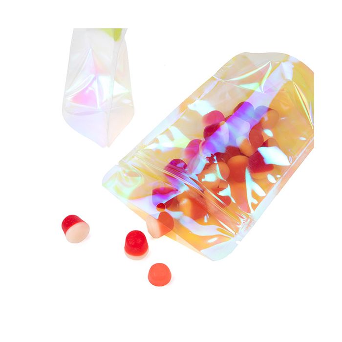 Doypack Iridescent 10,2x6x15,2cm (25 pièces) [ZBGI2]