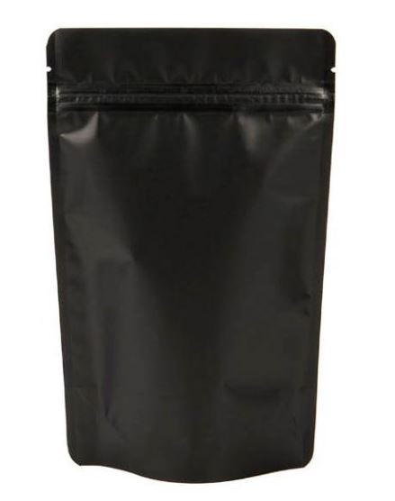 Stand Up Pouches Matt Black 13x8x20.5cm | 113 grams