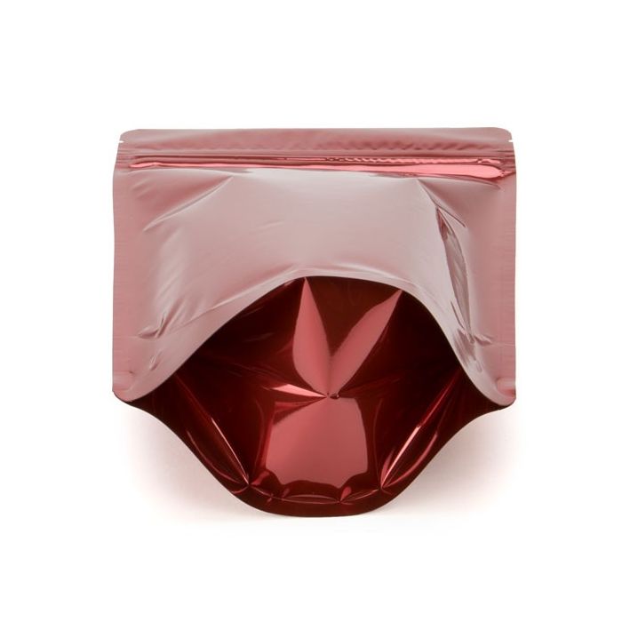 Doypack Rouge Métallisé 15x9x23.2cm | 312g (100 pièces) [ZBGM7R]