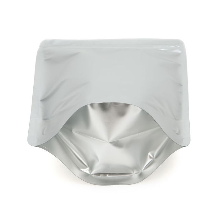 Doypack Argent Metallisé 15x9x23.2cm | 312g (100 pièces) [ZBGM7S]