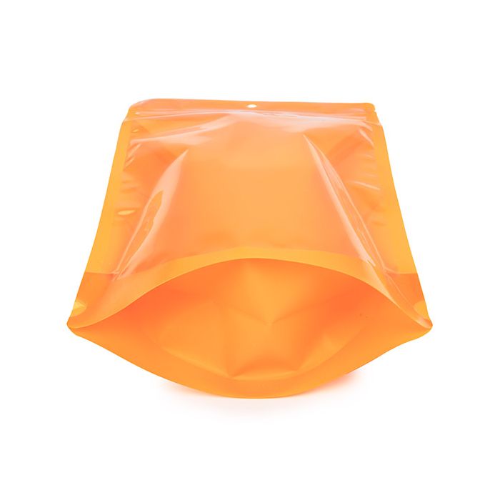 Buste doypack Trasparente/Neon Arancione 17,2x8,9x28,6 cm (100 pz) [ZBGN4OR]