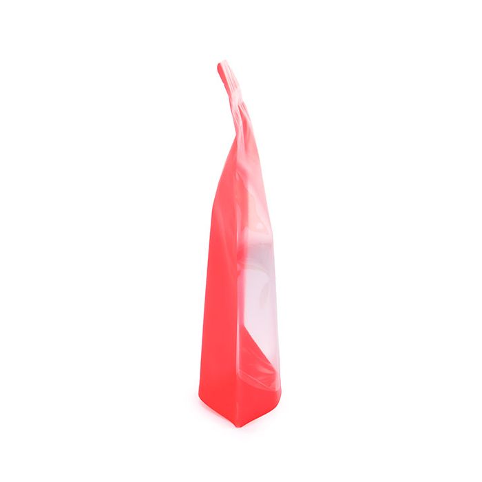 Doypack Transparent/Rose Fluo 17,2x8,9x28,6cm (100 pièces) [ZBGN4W]