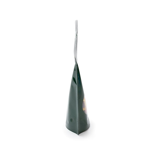 Doypack Vert chasseur avec fenêtre ovale 17.1x8.9x28.5cm | 340g (100 pièces) [ZBGO4HG]