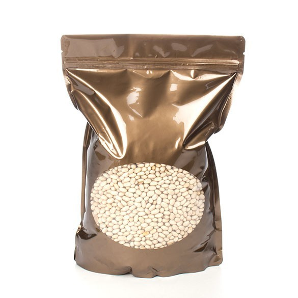 Doypack Bronze avec fenêtre 21x8,9x29,2cm | 510g (100 pièces) [ZBGO5BZ]