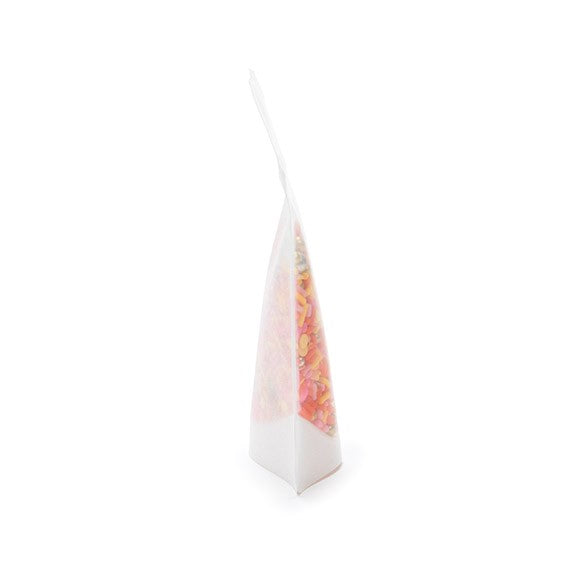 Doypack papier de riz Blanc 8x5x13cm | 28g (100 pièces) [ZBGR1WC]