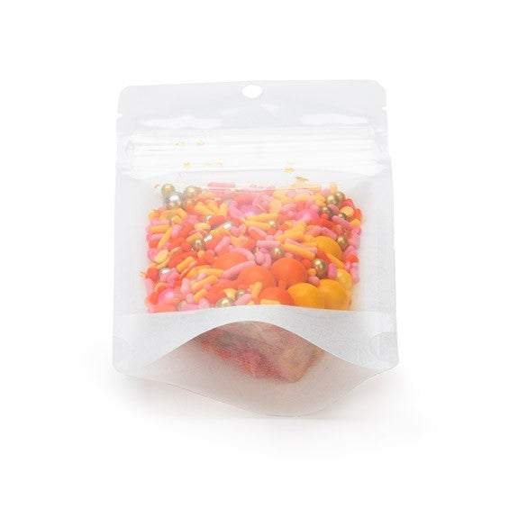 Doypack papier de riz Blanc 8x5x13cm | 28g (100 pièces) [ZBGR1WC]
