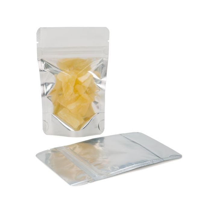 Buste doypack trasparenti/bianco 17x9x28.5cm | 340 grammi (100 pezzi) [ZBGW4]