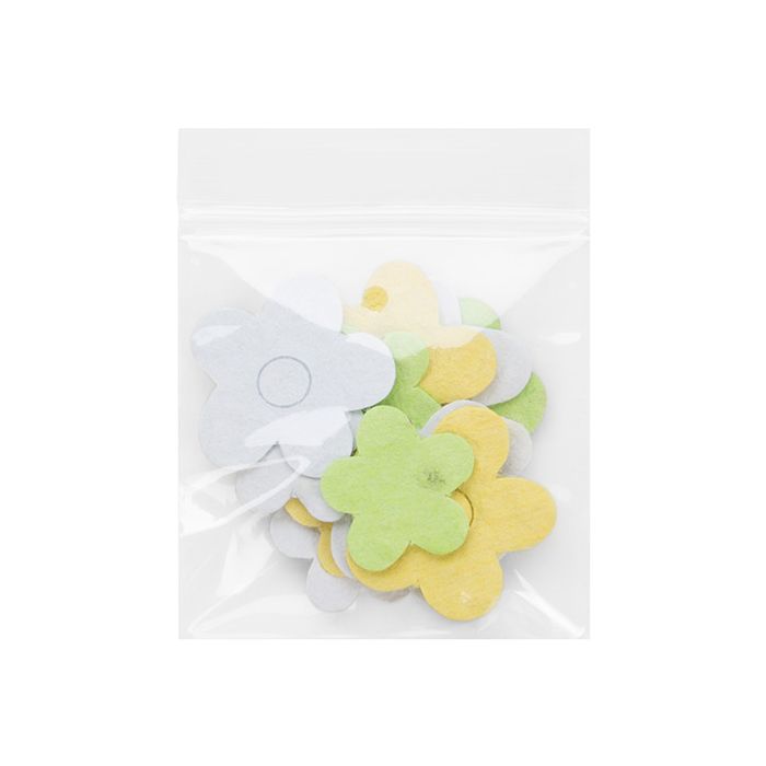 Sacchetto trasparente con chiusura a pressione e foro di ventilazione 5x5cm PP 50 microns (100 pezzi) [ZC22V]