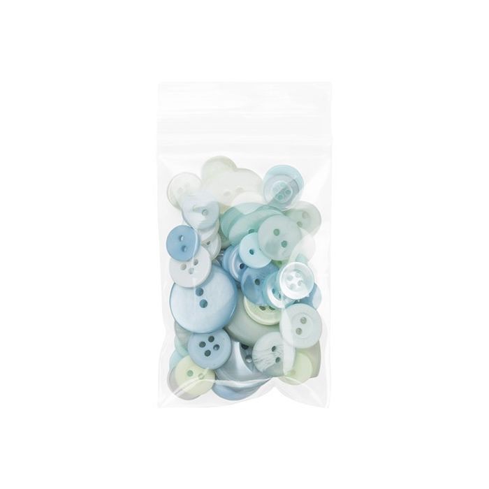 Druckverschlussbeutel 5x7,5cm Kristallklar PP 50 Mikron (100 Stück) [ZC23]