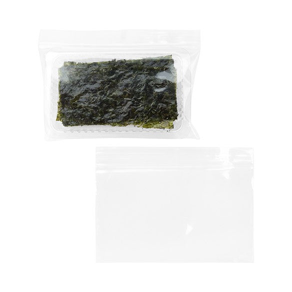 Sacchetto trasparente con chiusura a pressione 12.5x7.5cm PP 50 microns (100 pezzi) [ZC53]