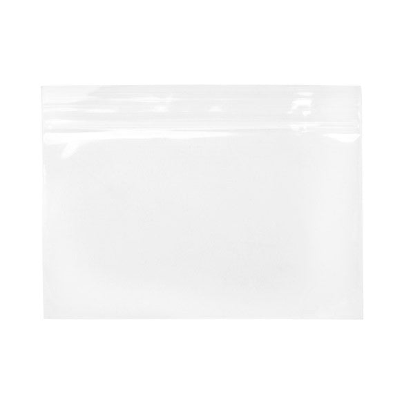 Sacchetto trasparente con chiusura a pressione 12.5x7.5cm PP 50 microns (100 pezzi) [ZC53]