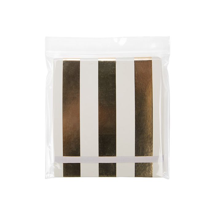 Sacchetto trasparente con chiusura a pressione e foro di aerazione 12.5x12.5cm PP 50 microns (100 pezzi) [ZC55V]