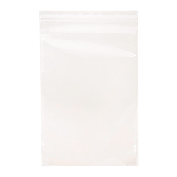 Sacchetto trasparente con chiusura a pressione 20.5x30.5cm PP 50 microns (100 pezzi) [ZC812]