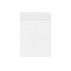 Sacchetto trasparente con chiusura a pressione 11x11cm PE 50 micron (100 pezzi) [2PE0101]