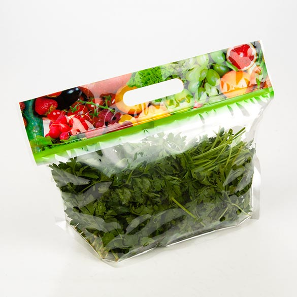 Polytragetaschen mit Griffen und Luftlöcher 29.2x10.8x15.6cm (100 Stück) [ZFG5V]