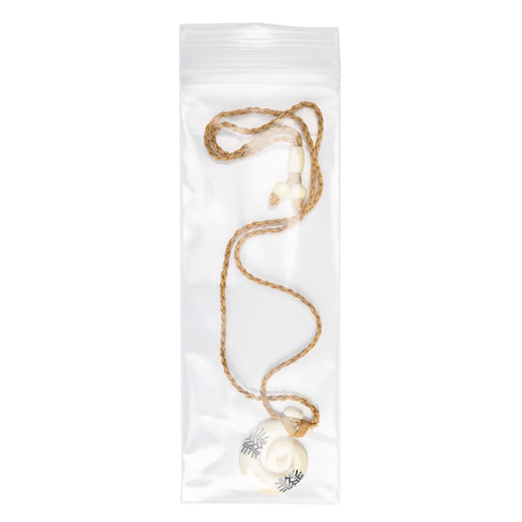 Druckverschlussbeutel Transparent 7.5x20.5cm PE 100 Mikron (100 Stück) [4PE38]