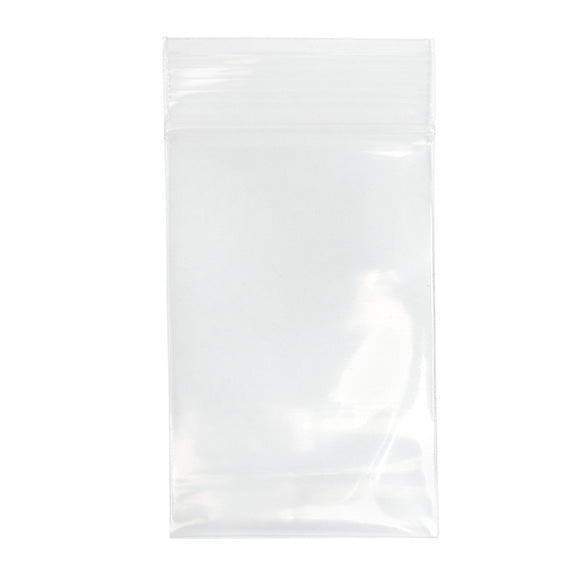 Sachet zip transparent en PE-BD 150 microns 5,1x7,6cm (100 pièces) [6PE23]