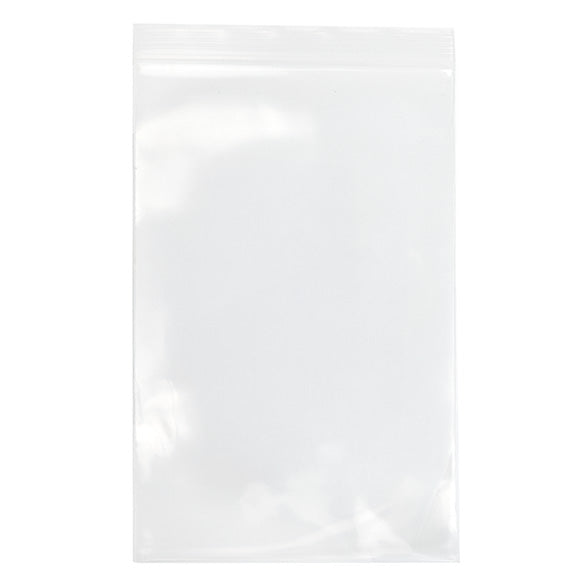 Sacchetto trasparente con chiusura a pressione 15x23cm PE 150 micron (100 pezzi) [6PE69]