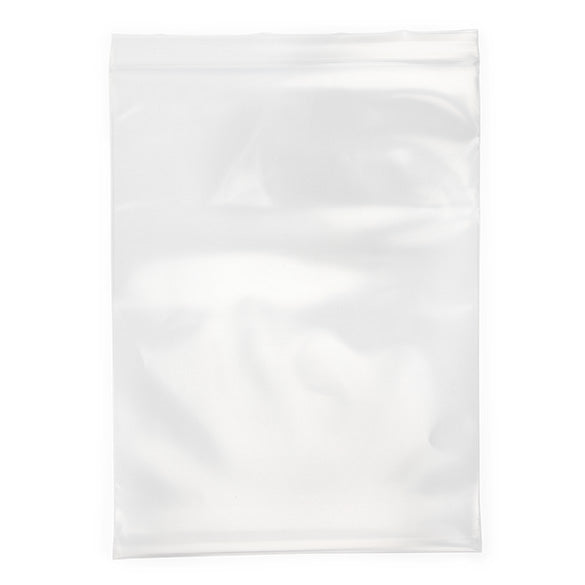 Sacchetto trasparente con chiusura a pressione 23x30.5cm PE 150 micron (100 pezzi) [6PE912]