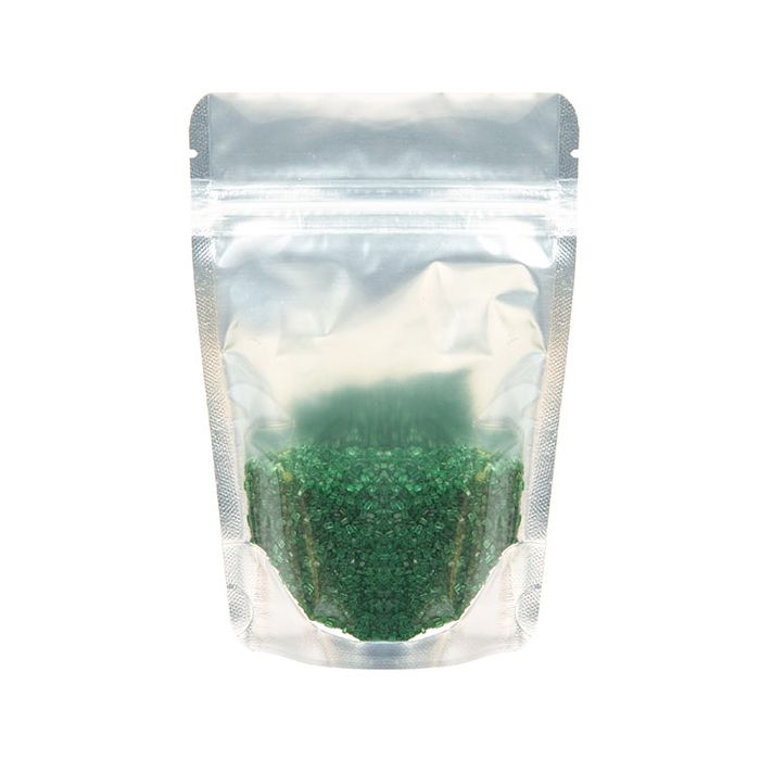 Doypack Argenté 10.2x6x15.2cm | 57g (100 pièces) [ZBGS2]