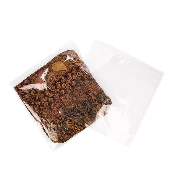 Sachet zip à transparence cristalline avec trou de suspension européen + trou d'aération 33x33cm (100 pièces) [ZR1313V]