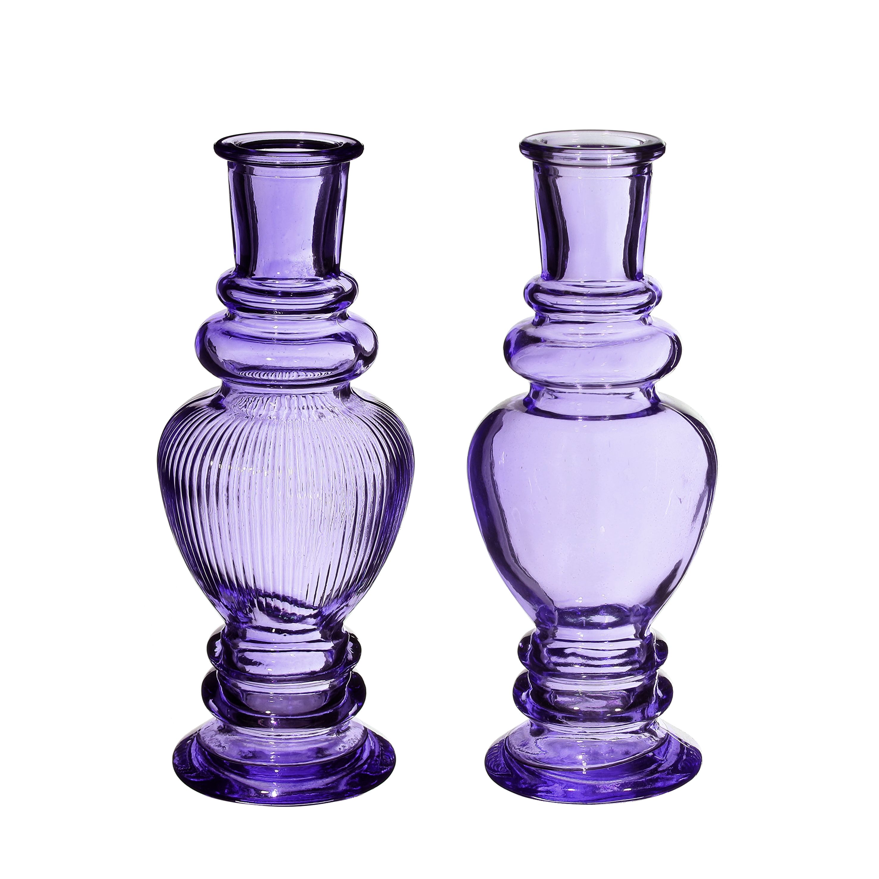 Vase Venice Purple H: 15