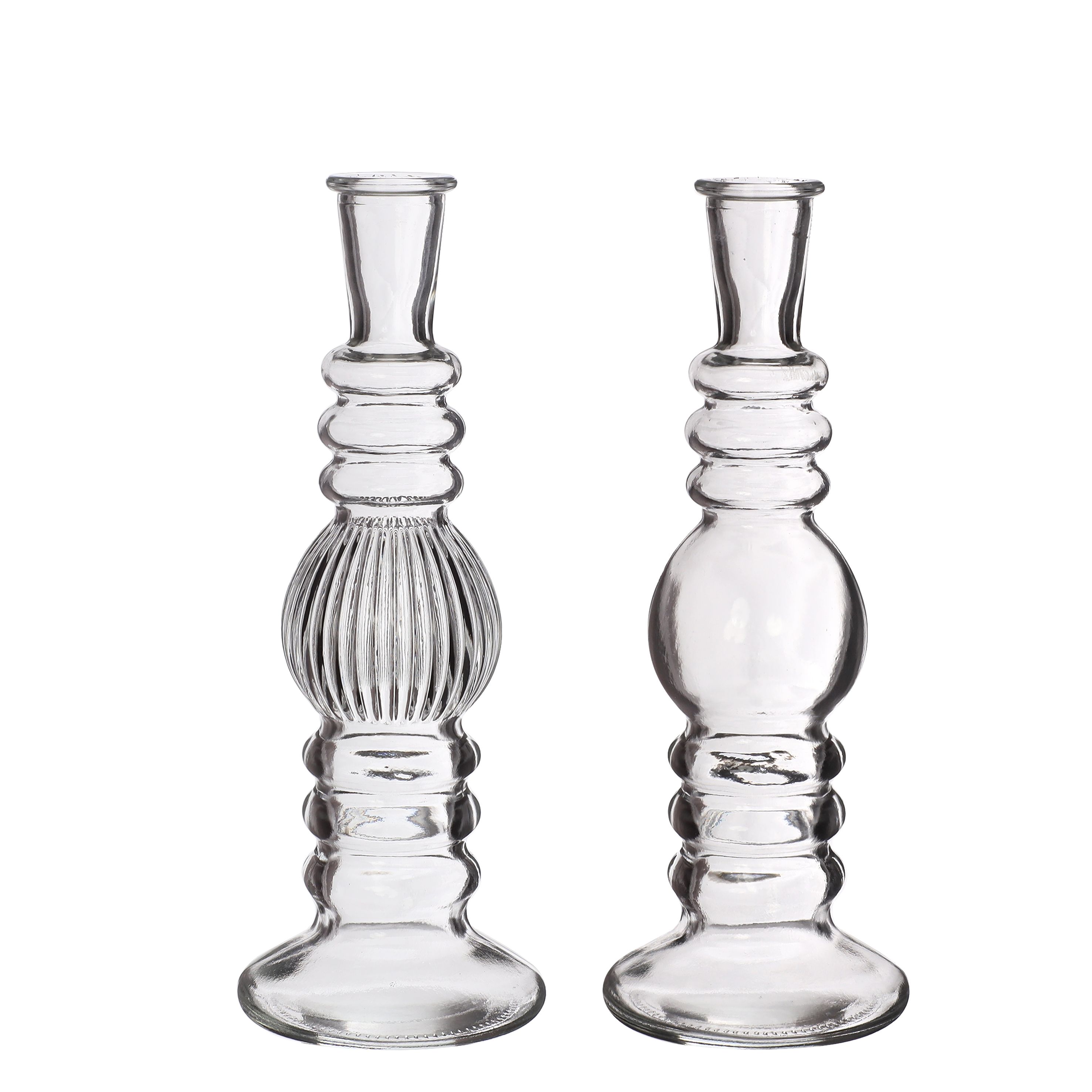 Candle holder Florance Transparent H: 28 x Ø9 cm