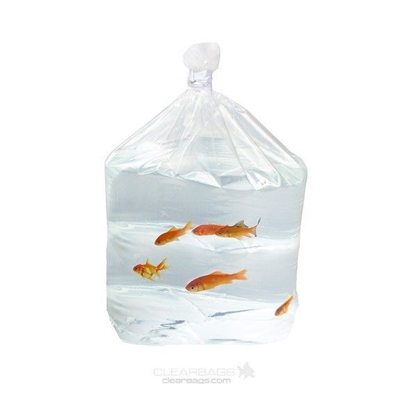 Heavy Duty Square Bottom Bags 15.2 x 10.2 x 45.7cm (100 Pieces) [3GSBW1]
