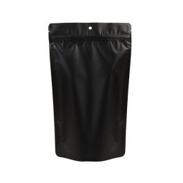 Pochettes Doypack noires 17,1 x 8,9 x 28,6 cm avec trou de suspension (100 pièces) [ZBGM4MBH]