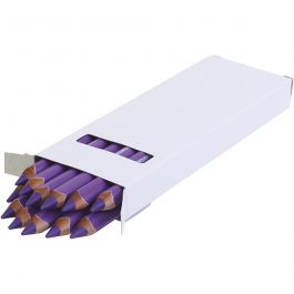 edu3 Jumbo-Buntstifte, Dicke 10 mm, Mine 6,25 mm, Violett, 12 Stk/ 1 Pck [HOB-408044]