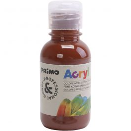 Peinture acrylique de luxe PRIMO, brun, 125 ml/ 1 flacon [HOB-638374]