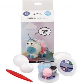 Funny Friends, Einhorn, Blau, 1 Pck [HOB-100751]