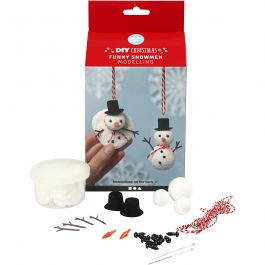 Des bonhommes de neige rigolos, 1 set [HOB-100767]